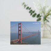 San Francisco Golden Gate USA Briefkaart (Staand voorkant)