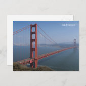 San Francisco Golden Gate USA Briefkaart (Voorkant / Achterkant)