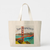 San Francisco GoldenGate Canvas tas (Achterkant)