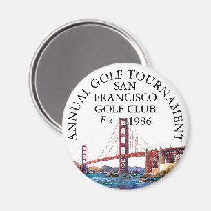 San Francisco Golf Club Toernooi Maatwerk Magneet
