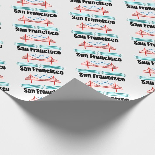 San Francisco Goodies Cadeaupapier (Hoek)