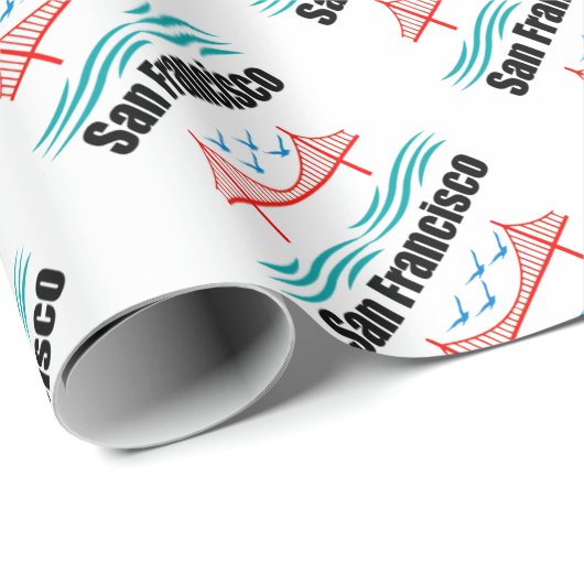 San Francisco Goodies Cadeaupapier (Rol Hoek)