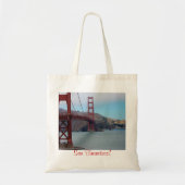 San Francisco, gouden gate bridge Tote Bag (Voorkant)