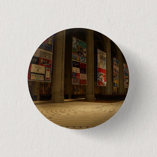 San Francisco Grace Cathedraal #6-1 Pinback Button (Voorkant)