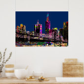 San Francisco graffiti Poster (Keuken)