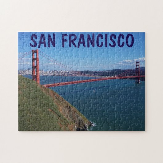 San Francisco Great Golden Gate Bridge Legpuzzel (Horizontaal)