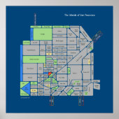 San Francisco (grote eilanden) Poster (Voorkant)