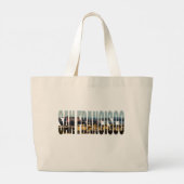 San Francisco Grote Tote Bag (Achterkant)