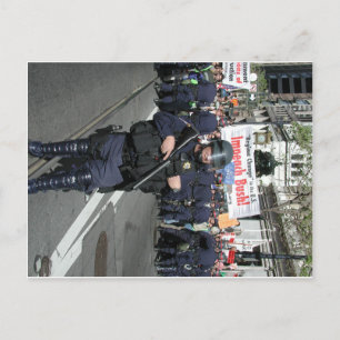 San Francisco Gulf War Protest Briefkaart