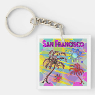 San Francisco Happy and Hope Sleutelhanger