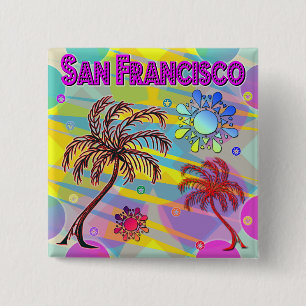 San Francisco Happy en Hope Button