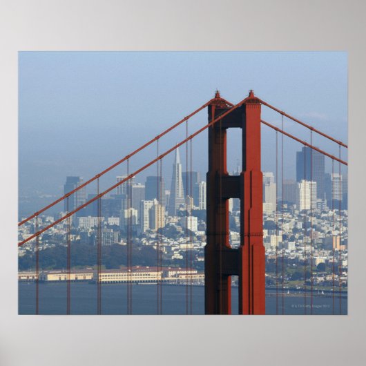 San Francisco heeft de Golden Gate Bridge gezien. Poster (Voorkant)