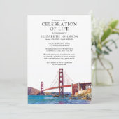 San Francisco-herdenkingsdienst Kaart (Staand voorkant)