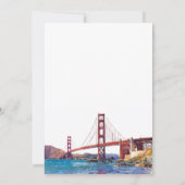 San Francisco-herdenkingsdienst Kaart (Achterkant)