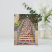 San Francisco Hidden Garden Steps #1 Briefkaart (Staand voorkant)