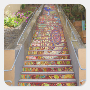 San Francisco Hidden Garden Steps #1 Sticker