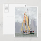 San Francisco Historische Schooner-postkaart Briefkaart (Voorkant / Achterkant)