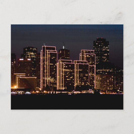 San Francisco Holiday Lights Briefkaart (Voorkant)