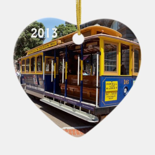 San Francisco Holiday Ornament (Voorkant)