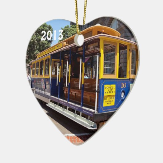 San Francisco Holiday Ornament (Links)
