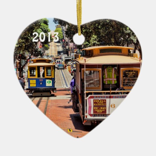 San Francisco Holiday Ornament (Voorkant)