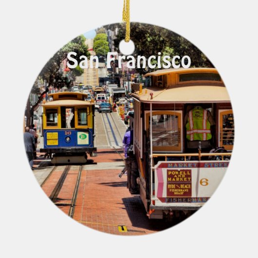 San Francisco Holiday Ornament (Achterkant)