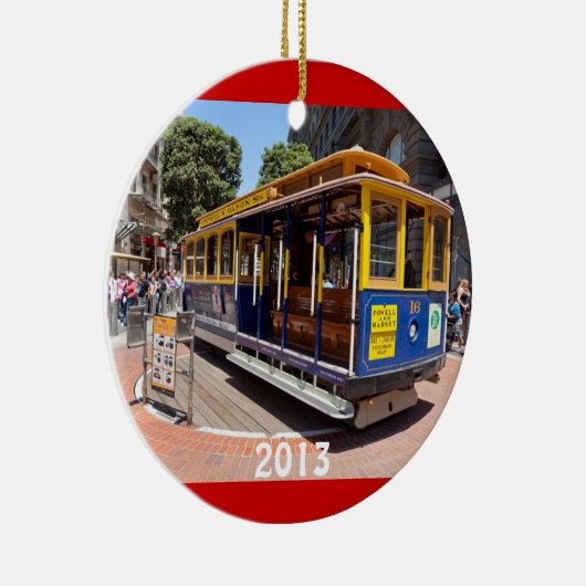 San Francisco Holiday Ornament (Rechts)