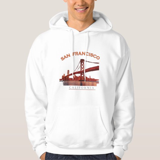 "SAN FRANCISCO" Hoodie (Voorkant)
