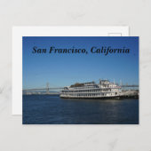 San Francisco Hornblower Cruise #2 Briefkaart (Voorkant / Achterkant)