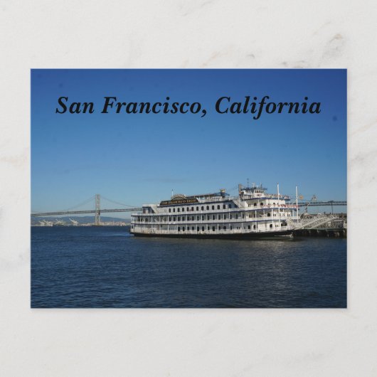 San Francisco Hornblower Cruise #2 Briefkaart (Voorkant)