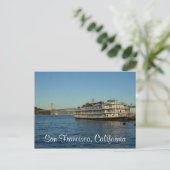 San Francisco Hornblower Cruise #3 Briefkaart (Staand voorkant)