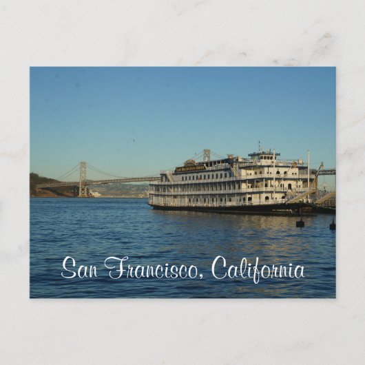 San Francisco Hornblower Cruise #3 Briefkaart (Voorkant)