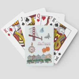 San Francisco huwelijksgunst Pokerkaarten