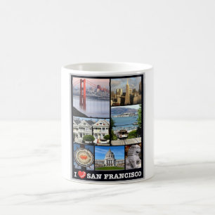 San Francisco - I Love - Verenigde Staten - Koffiemok