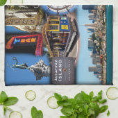 San Francisco Iconic Attractions Theedoek (Gevouwen)