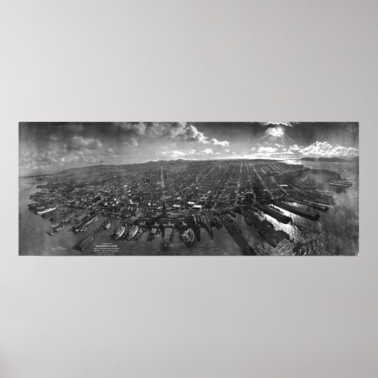 San Francisco in Ruins Poster (Voorkant)