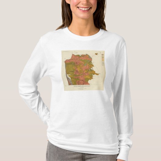 San Francisco intensiteit van de aardbeving T-shirt (Voorkant)