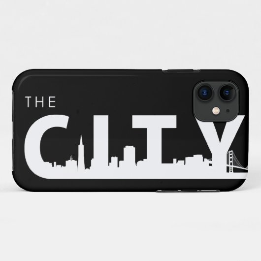 San Francisco iPhone Case (Achterkant (horizontaal))