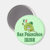 San Francisco Irish Magneet (Voorkant / Achterkant)
