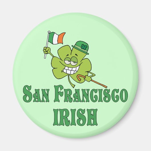 San Francisco Irish Magneet (Voorkant)