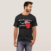 San Francisco is voor Plovers T-shirt (Voorkant volledig)