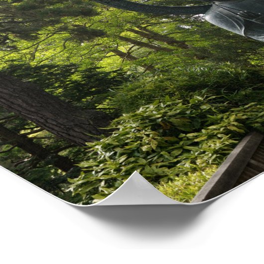 San Francisco Japans Tea Garden Buddha Poster (Hoek)