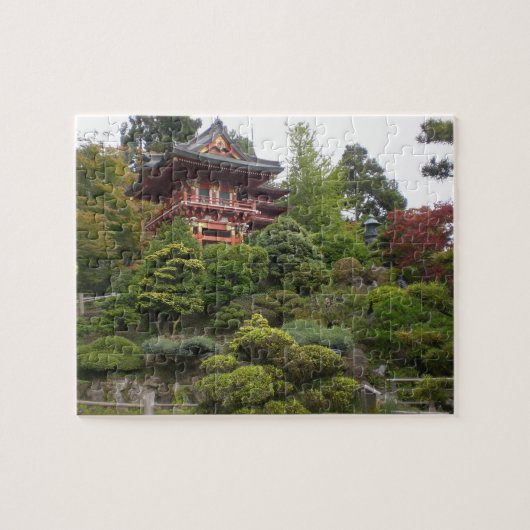 San Francisco Japans Tea Garden Jigzaag Puzzle Legpuzzel (Horizontaal)