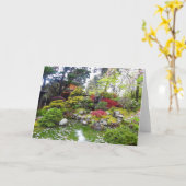 San Francisco Japanse Tea Garden #10 Kaart (Gele Bloem)