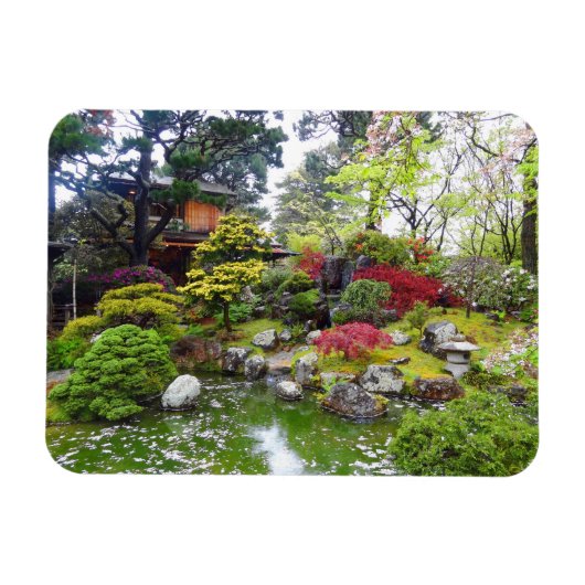 San Francisco Japanse Tea Garden #10 Magnet Magneet (Horizontaal)