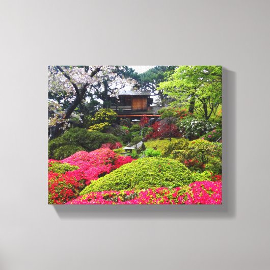 San Francisco Japanse Tea Garden #12 Canvas (Voorkant)