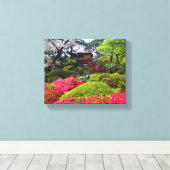 San Francisco Japanse Tea Garden #12 Canvas Afdruk (Insitu (Houten vloer))