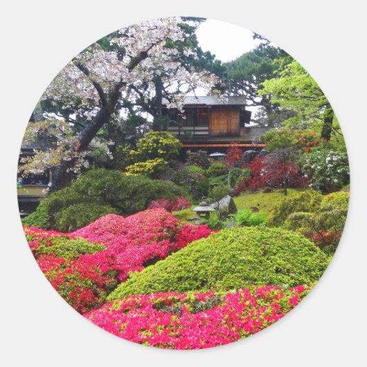 San Francisco Japanse Tea Garden #12 Stickers (Voorkant)