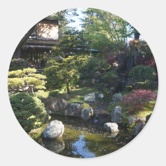 San Francisco Japanse Tea Garden #2 Stickers (Voorkant)