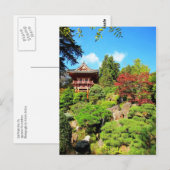 San Francisco Japanse Tea Gardens Briefkaart (Voorkant / Achterkant)